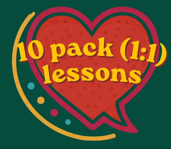1:1 10xLesson Package